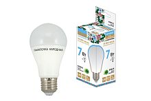Лампа светодиодная   7Вт E27 A60 6500К (58х109мм) Народная ТДМ          