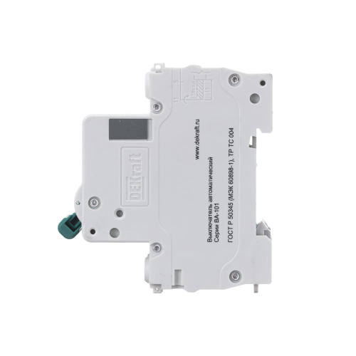 Автоматический выключатель 2п 63А С ВА-101 DEKraft                                         фото 2                    