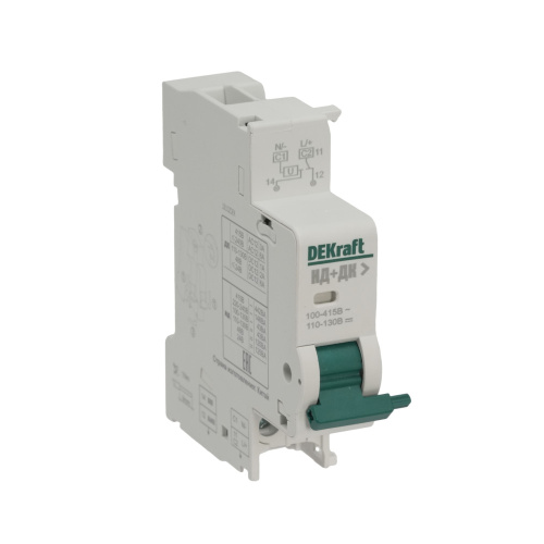 Расцепитель независимый с доп.контактом для ВА-101 DEKraft                                        