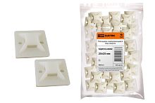 Площадка самоклеющаяся 25х25 под хомуты (100шт) ТДМ          