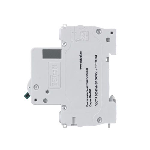 Автоматический выключатель 1п 50А С ВА-101 DEKraft                                         фото 4                    