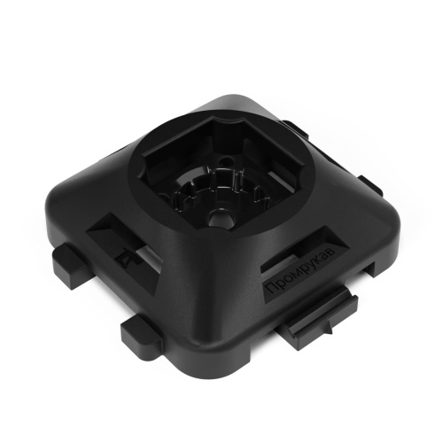 Площадка под стяжку усиленная для прямого монтажа черная (50шт/750шт уп/кор) Промрукав                                        