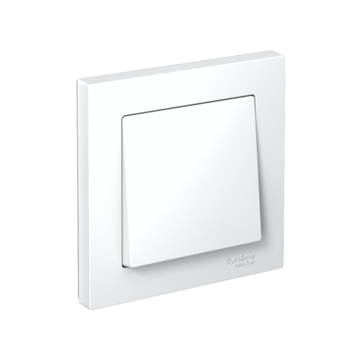 Выключатель с/у AtlasDesign 1кл белый, в сборе IP20 10А (упак-15шт) SchE                                        