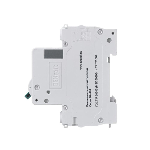 Автоматический выключатель 1п 32А С ВА-101 DEKraft                                         фото 4                    