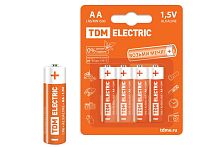 Элементы питания LR6 AA Alkaline 1,5V BP-4 ТДМ          