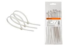 Хомут 2,5х100мм нейлон (белый) (25 штук) ТДМ          