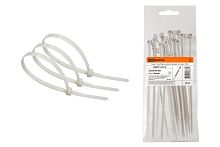 Хомут 3,6х250мм нейлон (белый) (25 штук) ТДМ          