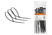 Хомут 2,5х80мм нейлон (черный) (25 штук) ТДМ          