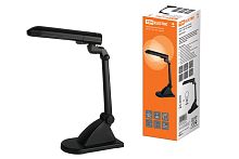 Светильник настольный 220В, 11Вт, G23, черный TDM           