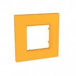 Рамка Unica Quadro 1м оранж SchE          