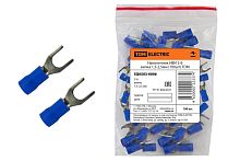 Наконечник НВИ 2-6 вилка 1,5-2,5мм 100 шт ТДМ          