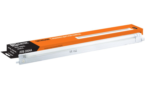 Светильник ЛПБ 20Вт G5 ЛПБ2004А 230В Т4/G5 без рассеивателя TDM                                        