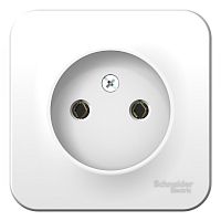 Розетка о/у Бланка 1м б/з белый IP20 16А изол.пл. (упак-18 шт) SchE          