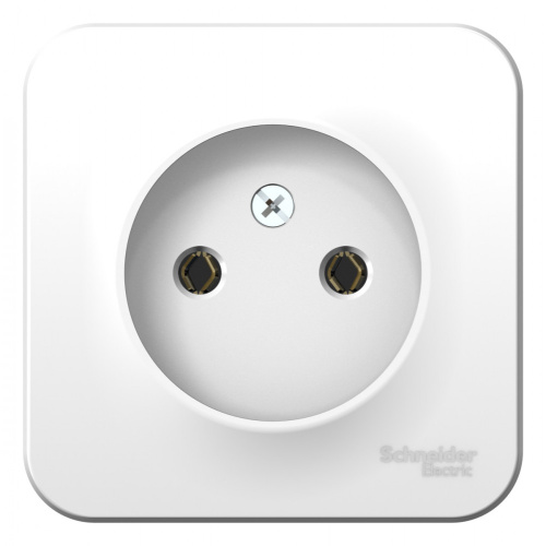 Розетка о/у Бланка 1м б/з белый IP20 16А изол.пл. (упак-18 шт) SchE                                        