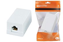 Розетка RJ45 1м (комп.) ТДМ          