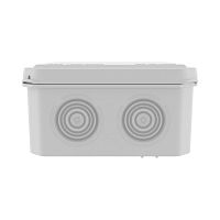 Коробка ответвит. с кабельными вводами, 100х100х50мм (8+2 вводов) IP55 ДКС          