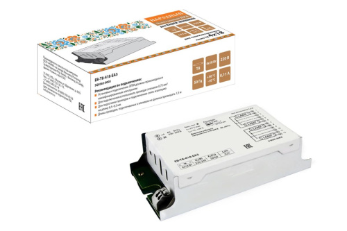 Электронный пускорегулирующий аппарат EB-Т8-418-EA3 Народный ТДМ                                        