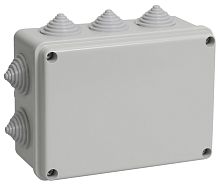 Коробка распаячная для о/п 150х110х70мм  (10 гермовводов) IP44 ИЭК          
