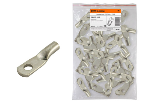 Наконечник медный луженый ТМЛ 6-6-4 ГОСТ 7386-80 ТДМ (Замена на код 98287 КВТ)                                        