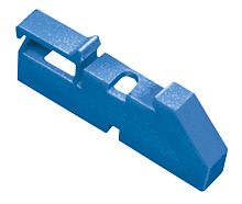 Изолятор на DIN рейку синий ИЭК          