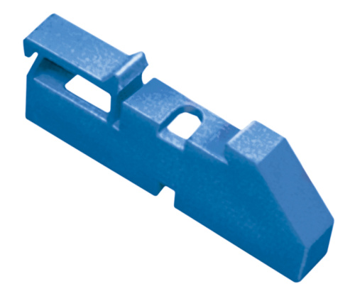 Изолятор на DIN рейку синий ИЭК                                        