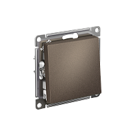 Выключатель с/у AtlasDesign 1кл мокко, механизм IP20 10А (упак-10шт) SchE          