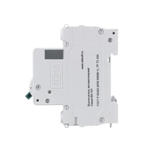 Автоматический выключатель 1п 40А С ВА-101 DEKraft                                         фото 2                    