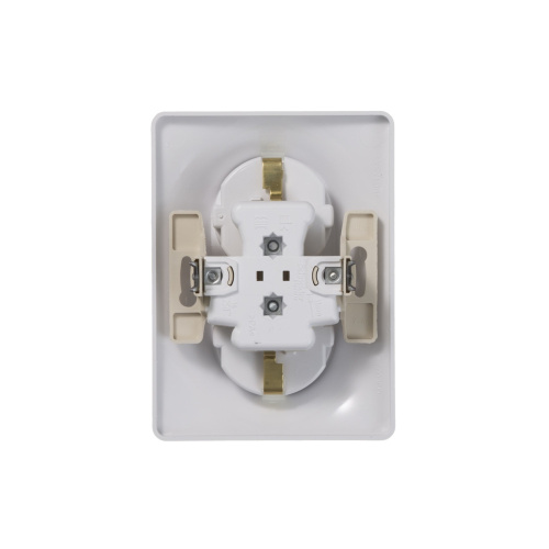 Розетка с/у GLOSSA 2м с/з белый IP20 в сборе 16А (упак-10шт) SchE                                         фото 3                    