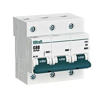 Автоматический выключатель 3п  80А С ВА-201 DEKraft          