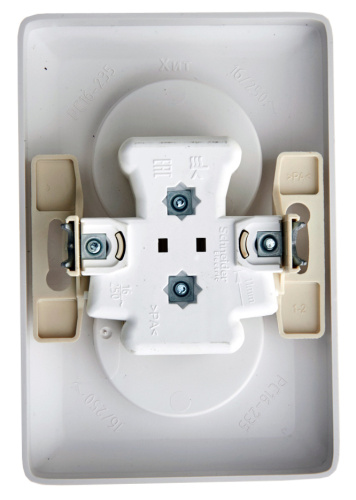 Розетка с/у Хит 2м б/з белый IP20 16А 250В SchE                                         фото 2                    