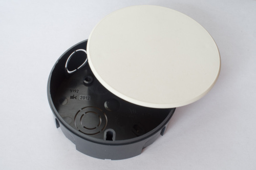 Коробка У-194М (D-80х21мм) ответвительная  с/у ПВХ УХЛ2                                        