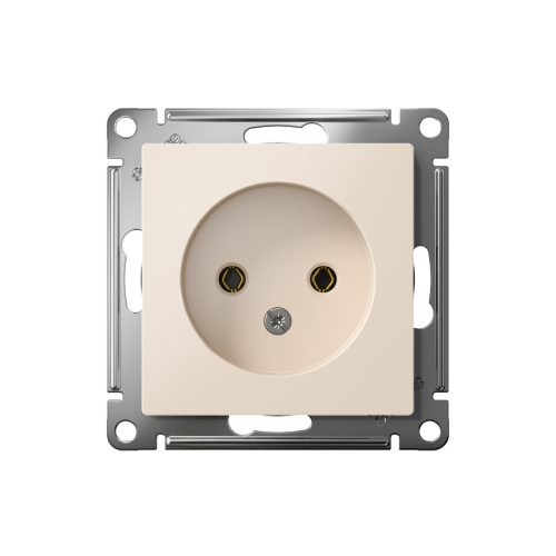 Розетка с/у AtlasDesign 1м б/з бежевый IP20 механизм 16А (упак-20шт) SchE                                         фото 2                    