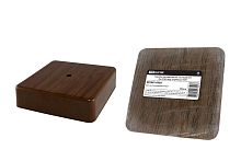 Коробка распаячная КР 75х75х20 ОП бук IP40, инд. штрихкод ТДМ          