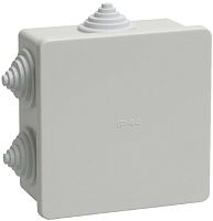 Коробка распаячная для о/п  85х85х40мм (6 гермовводов) IP44 ИЭК          