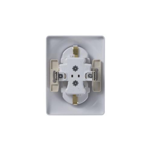 Розетка с/у GLOSSA 2м с/з с з/ш белый IP20 в сборе 16А (упак-10шт) SchE                                         фото 4                    