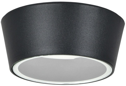 LIGHTING Светильник уличный 5104 потолочный под лампу GX53 IP65 черный IEK                                        