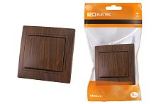 Выключатель с/у Таймыр 1кл бук IP20 10А ТДМ          