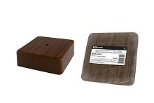 Коробка распаячная КР 50х50х20 ОП бук, с клем. колодкой, IP40, инд. штрихкод ТДМ          