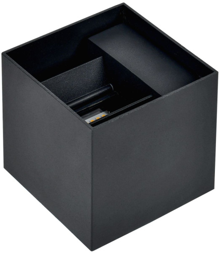 LIGHTING Светильник уличный светодиодный 5111 настенный 6Вт 4000К IP65 черный IEK                                        