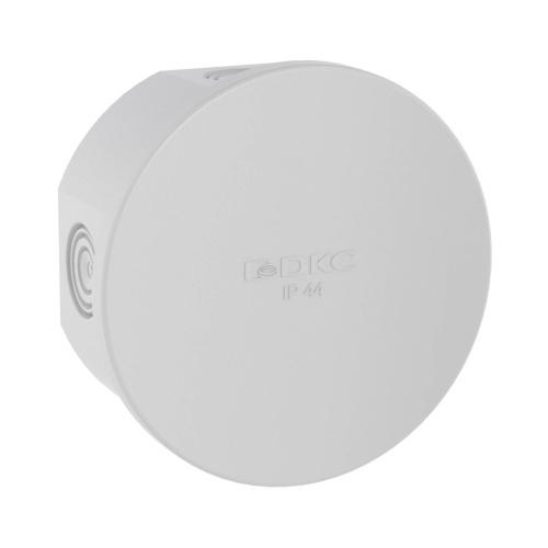 Коробка ответвит. с кабельными вводами, IP44, д.80х40мм                                        