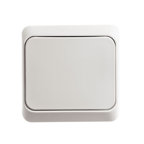 Выключатель о/у Этюд 1кл белый IP20 10А (упак-25шт) SchE                                        