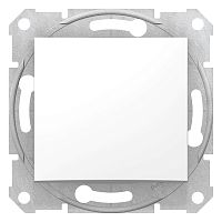 Переключатель с/у Sedna 1кл. белый, механизм IP20 10А на 2 направления (упак-10шт) SchE          