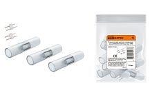 Коннектор для жесткого соединения неона SMD2835-220 В круглый ТДМ          